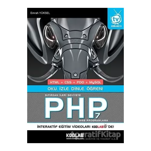 Photo of Sıfırdan İleri Seviyeye PHP Web Programlama Emrah Yüksel Kodlab Yayın Dağıtım Pdf indir