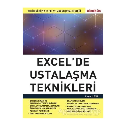 Excelde Ustalaşma Teknikleri - Cenk İltir - Abaküs Kitap