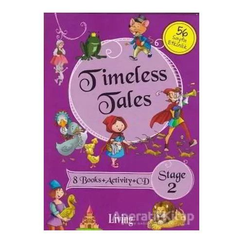 Stage 2-Timeless Tales 10 Kitap Set Living English Dictionary