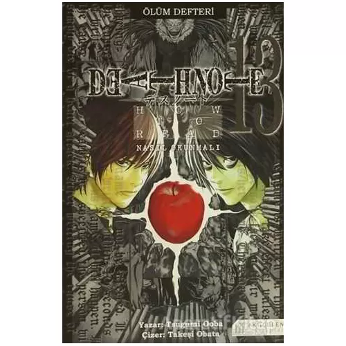 Death Note - Ölüm Defteri 13 - Tsugumi Ooba - Akıl Çelen Kitaplar