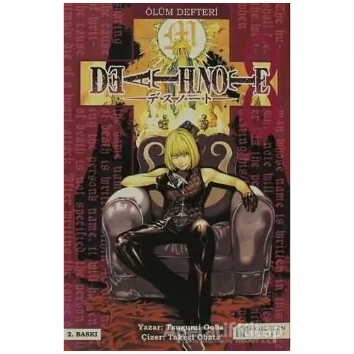 Death Note - Ölüm Defteri 8 - Tsugumi Ooba - Akıl Çelen Kitaplar