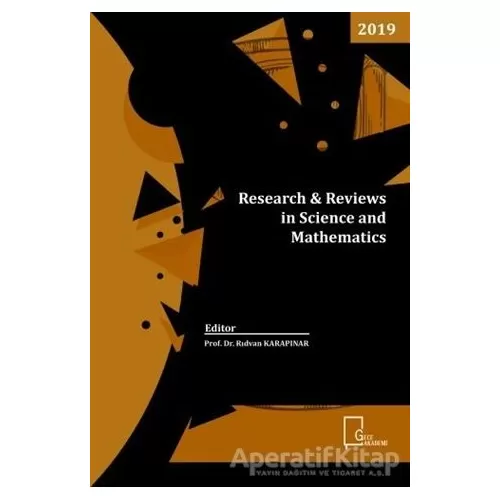 Photo of Research Reviews in Science and Mathematics Kolektif Gece Akademi Pdf indir