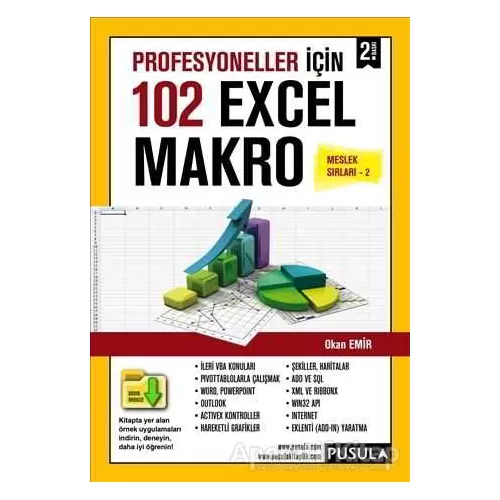 Profesyoneller için 102 Örnekle Excel Makro (Meslek Sırları 2) - Okan Emir - Pusula Yayıncılık