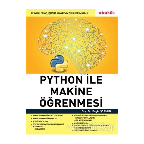 Photo of Python ile Makine Öğrenmesi Engin Sorhun Abaküs Kitap Pdf indir