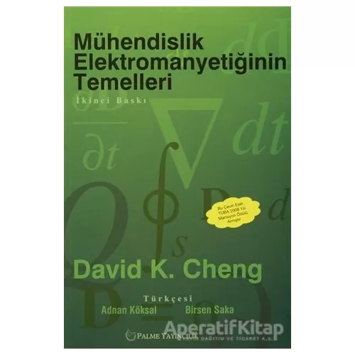 Photo of Mühendislik Elektromanyetiğinin Temelleri David K. Cheng Palme Yayıncılık Akademik Kitaplar Pdf indir