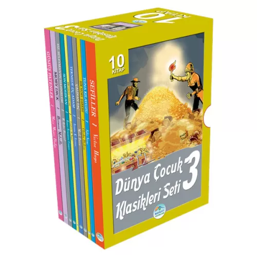 Dünya Çocuk Klasikleri 10 Kitap Seti-3 Maviçatı Yayınları