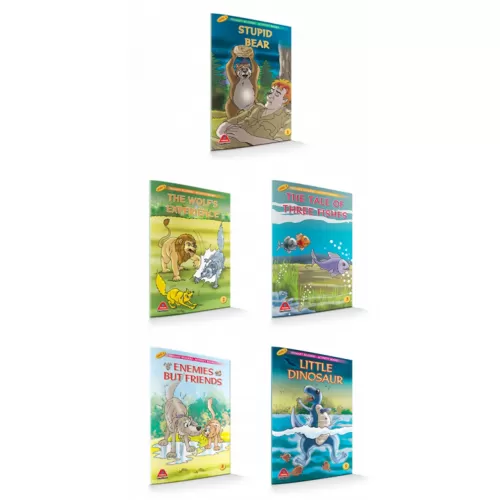 Primary Readers - Activity Book Level 2 Set 5 Kitap - D Publishing