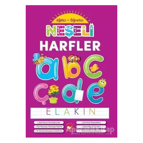 Neşeli Harfler - Eğitici Öğretici - Kolektif - Beyaz Balina Yayınları