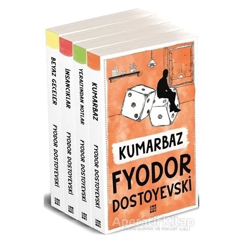 Dostoyevski 4lü Set (4 Kitap Takım) - Fyodor Mihayloviç Dostoyevski - Dokuz Yayınları