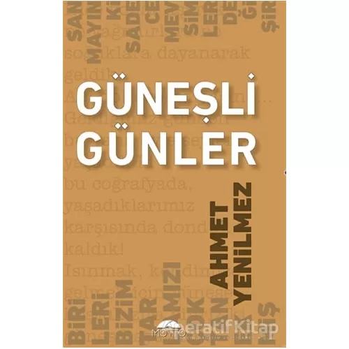Photo of Güneşli Günler Ahmet Yenilmez Pdf indir