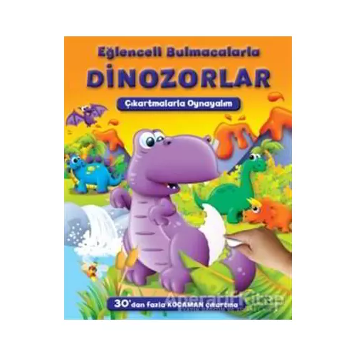 Eğlenceli Bulmacalarla Dinozorlar - Kolektif - İş Bankası Kültür Yayınları