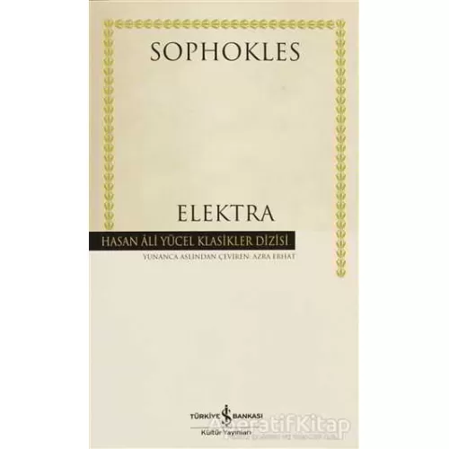 Elektra - Sophokles - İş Bankası Kültür Yayınları