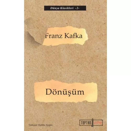 Dönüşüm - Franz Kafka - Toptan Kitap