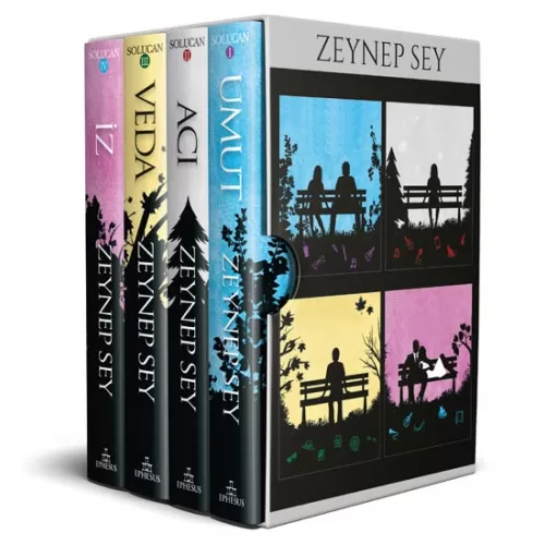 Solucan Serisi Kutulu Set (4 Kitap Takım) - Zeynep Sey - Ephesus Yayınları