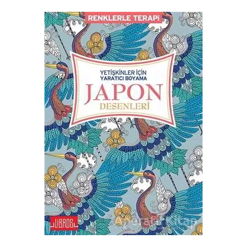 Yetişkinler için Yaratıcı Boyama Japon Desenleri - Libros Yayınları