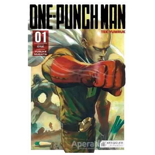 One-Punch Man – Cilt 1 - Yusuke Murata - Akıl Çelen Kitaplar