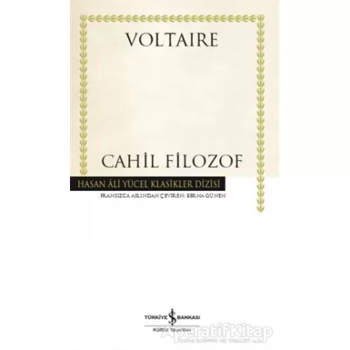 Photo of Cahil Filozof (Ciltli) Voltaire Pdf indir
