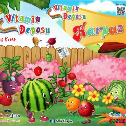 Vitamin Deposu Sesli Kitaplar Seti 10’lu - Üçgen Çocuk