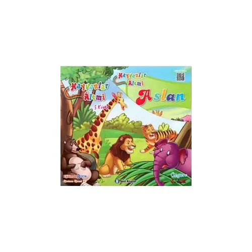 Hayvanlar Alemi 5 Kitap Hikaye Seti - Üçgen Çocuk
