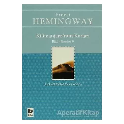 Photo of Kilimanjaro’nun Karları Bütün Eserleri: 9 Ernest Hemingway Pdf indir
