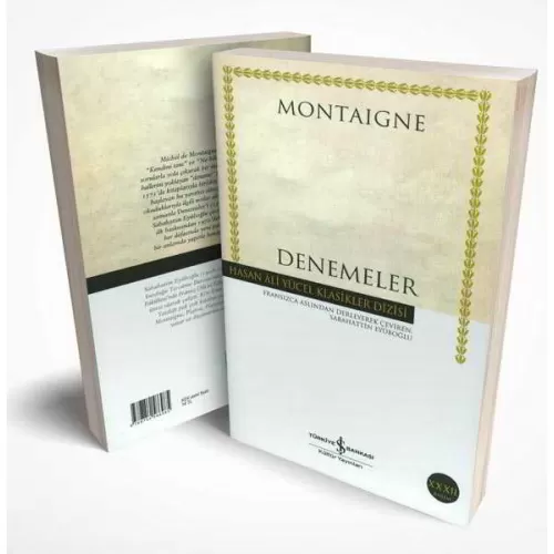 Denemeler - Michel de Montaigne - İş Bankası Kültür Yayınları