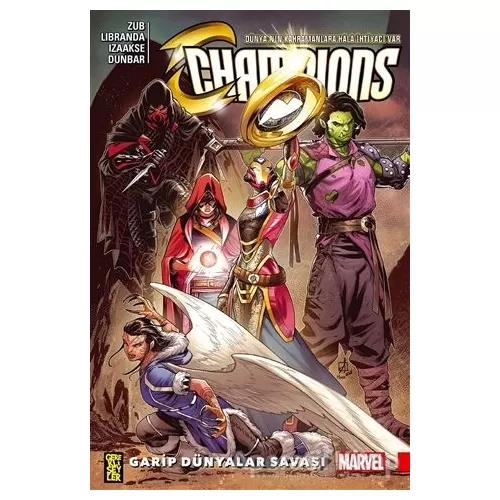 Photo of Champions 5: Garip Dünyalar Savaşı Jim Zub Gerekli Şeyler Yayıncılık Pdf indir