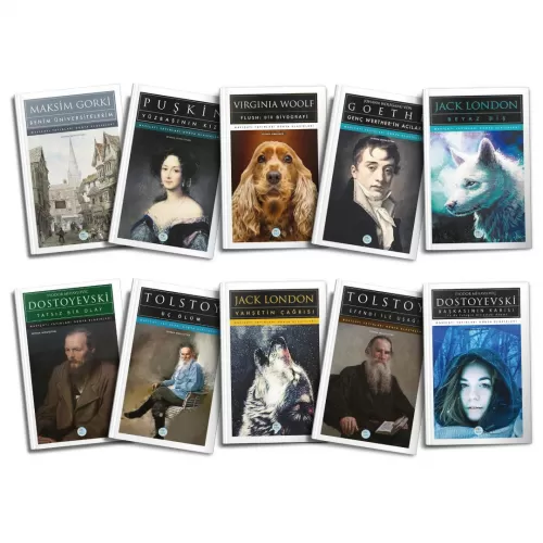 Dünya Klasikleri 10 Kitap Set Maviçatı Yayınları