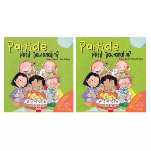 Partide Nasıl Davranalım? Ebeveyn Rehberli (2 Kitap) - Arianna Candell - Altın Kitaplar