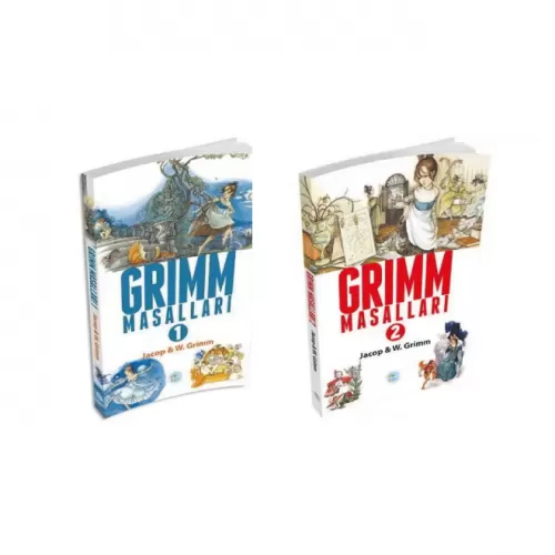 Grimm Masalları Set 2 Kitap - Jacop / W. Grimm - Maviçatı Yayınları