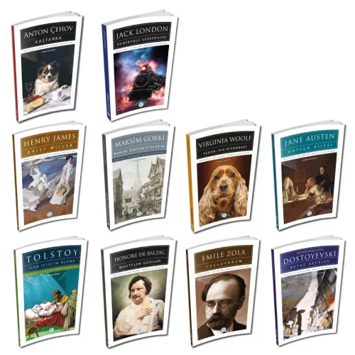 Dünya Klasikleri Seti 10 Kitap (888 Sayfa) Maviçatı Yayınları