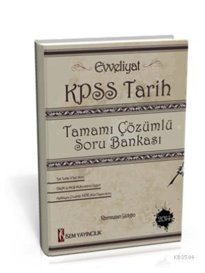 Photo of Evveliyat KPSS Tarih Tamamı Çözümlü Soru Bankası 2015 – Ramazan Yetgin PDF indir