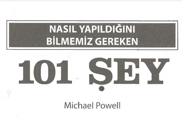 Photo of Nasıl Yapıldığını Bilmemiz Gereken 101 Şey, Michael Powell, PDF, e-kitap, indir