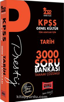 Photo of 2022 KPSS Genel Kültür Tarih Prestij Seri Tamamı Çözümlü 3000 Soru Bankası Pdf indir