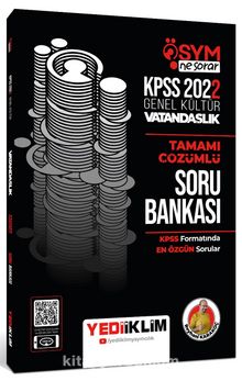 2022 KPSS Genel Kültür Ösym Ne Sorar Vatandaşlık Tamamı Çözümlü Soru Bankası