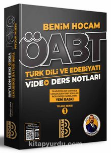 2022 ÖABT Türk Dili ve Edebiyatı Öğretmenliği Video Ders Notları