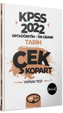 Photo of 2022 KPSS Ortaöğretim Ön Lisans Genel Kültür Tarih Çek Kopart Yaprak Test Pdf indir