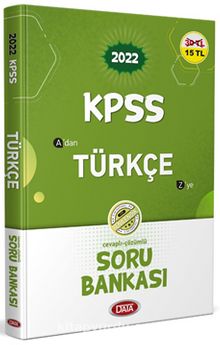 Photo of 2022 KPSS A’dan Z’ye Türkçe Soru Bankası Pdf indir