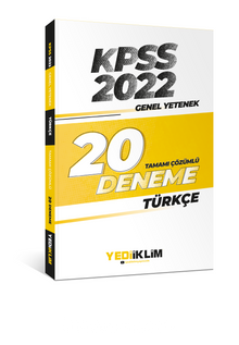 Photo of 2022 KPSS Genel Yetenek Türkçe Tamamı Çözümlü 20 Deneme Sınavı Pdf indir