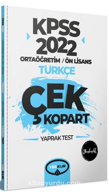 Photo of 2022 KPSS Ortaöğretim Ön Lisans Genel Yetenek Türkçe Çek Kopart Yaprak Test Pdf indir