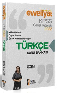 2022 KPSS Evveliyat Lisans Genel Yetenek Türkçe Video Çözümlü Soru Bankası