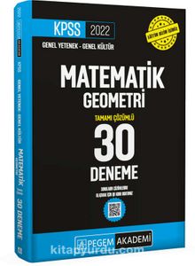 Photo of 2022 KPSS Genel Yetenek Genel Kültür Matematik – Geometri 30 Deneme Pdf indir
