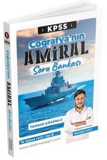 2022 KPSS Coğrafya'nın Amiral Soru Bankası Tamamı Çözümlü