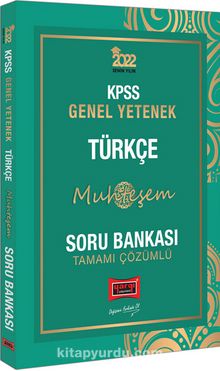 Photo of 2022 KPSS Genel Yetenek Muhteşem Türkçe Tamamı Çözümlü Soru Bankası Pdf indir