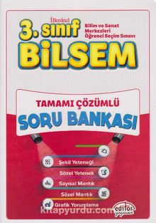 Photo of 3. Sınıf Bilsem Tamamı Çözümlü Soru Bankası (Büyük Boy) Pdf indir