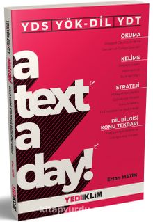 Photo of YDS YÖK-DİL YDT A Text A Day Okuma-Kelime-Strateji-Dil Bilgisi Konu Tekrarı Pdf indir