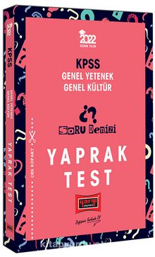 Photo of 2022 KPSS Genel Yetenek Genel Kültür Soru Denizi Yaprak Test Pdf indir