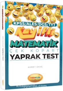 KPSS ALES DGS TYT Keyifli Matematik Çek Kopart Yaprak Test