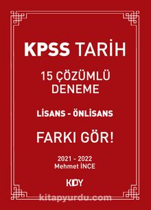 Photo of KPSS 15 Çözümlü Tarih Denemesi Pdf indir