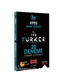 2022 KPSS Genel Yetenek %100 Türkçe Tamamı Çözümlü 20 Deneme