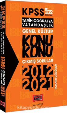 2022 KPSS Genel Kültür Konu Konu Tamamı Çözümlü Çıkmış Sorular